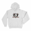 Anaheim Ducks Logo Unisex Hoodie White