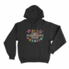 Papel Picado Patos de Anaheim Unisex Hoodie Black